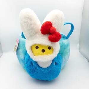 NWT Peeps X Hello Kitty Easter Plush Bunny 2025 New 18” Stuffed Basket NEW